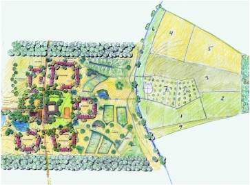 Regionální vymezení projektů zaměřených na permakulturní design